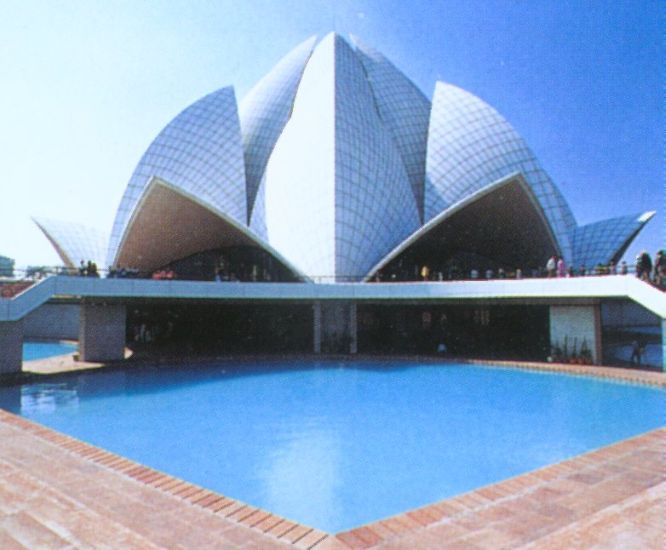 Bahai House of Worship, Delhi - The Lotus Temple