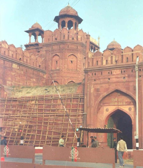 The Red Fort in Delhi