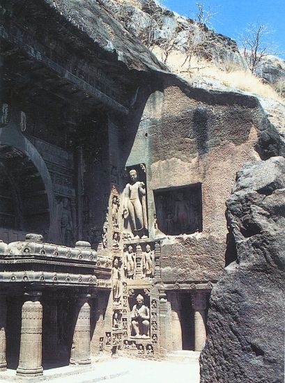 Ajanta Cave in Maharashtra