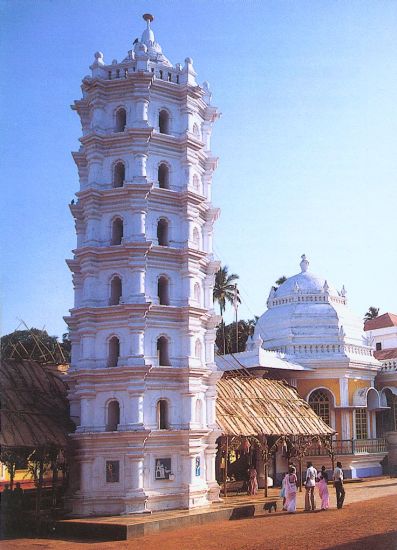 Goa Buildings - Shri Shantadurga Temple