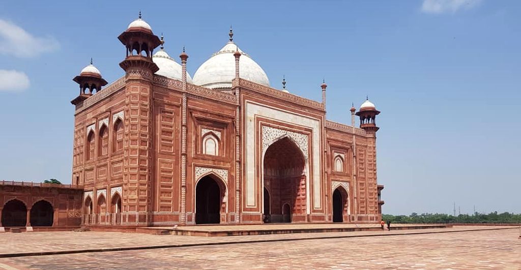 Entrance Fort to the Taj Mahal