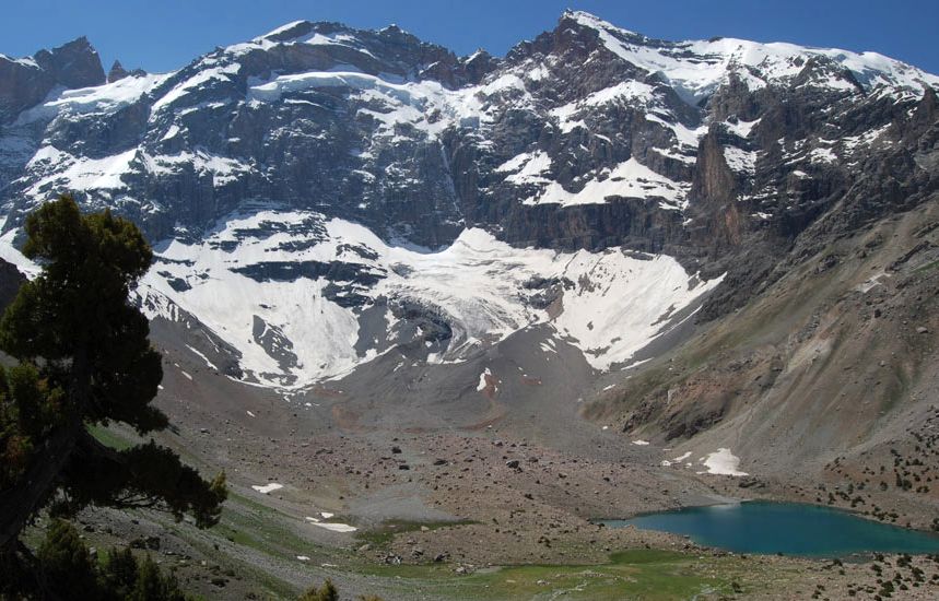 Fann Mountains ( Pamiro-Alai ) of Tadjikistan, Central Asia