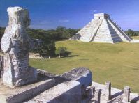 Kulkulkan Pyramid, Warrior Temple, Yucatan, Mexico