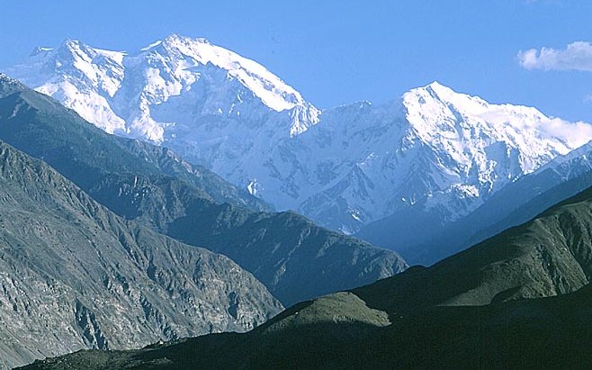 Diamir Face of Nanga Parbat - the World's ninth highest mountain in the Pakistan Karakorum