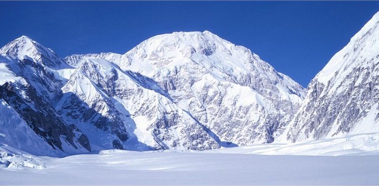 Denali ( Mount Mckinley ) in Alaska - the highest mountain in the USA and North America