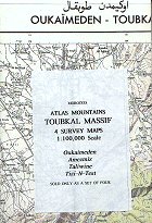 Atlas Mountains - Toubkal Massif - 4 map set