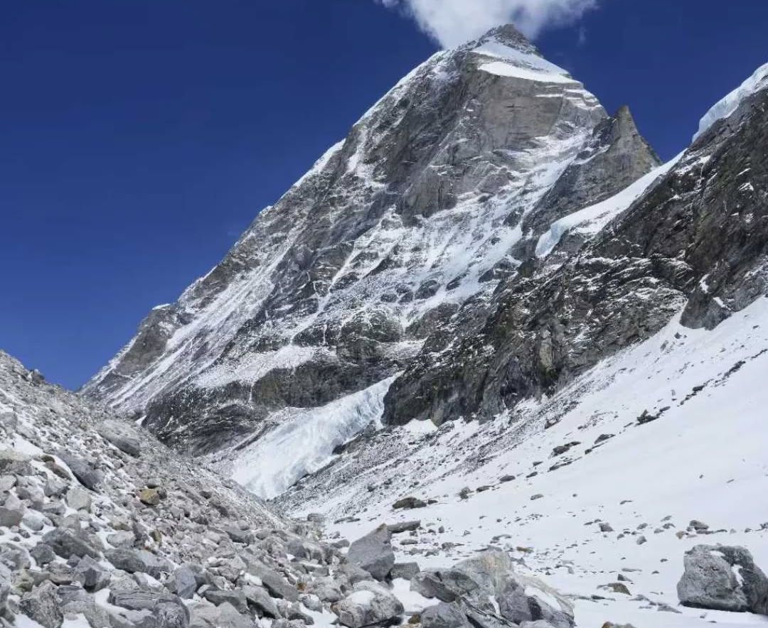 Mt.Tengi Kagi Tau from Drolamboa Glacier
