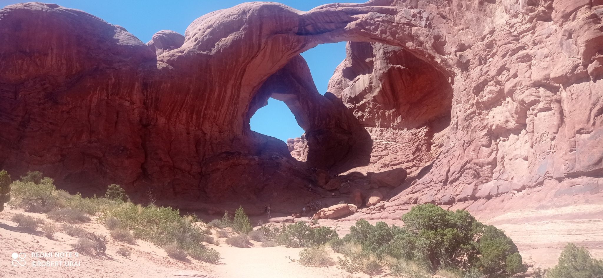 Double Arch in Arches National Park