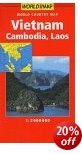 Vietnam, Cambodia & Laos Map