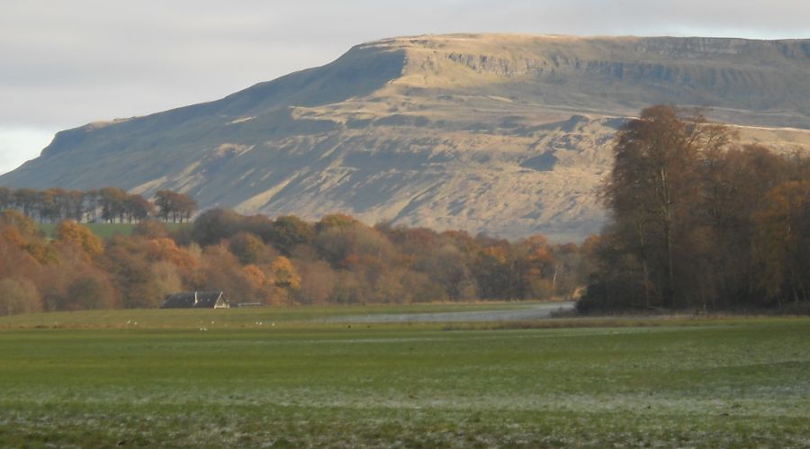 Campsie Fells from the Endrick Water