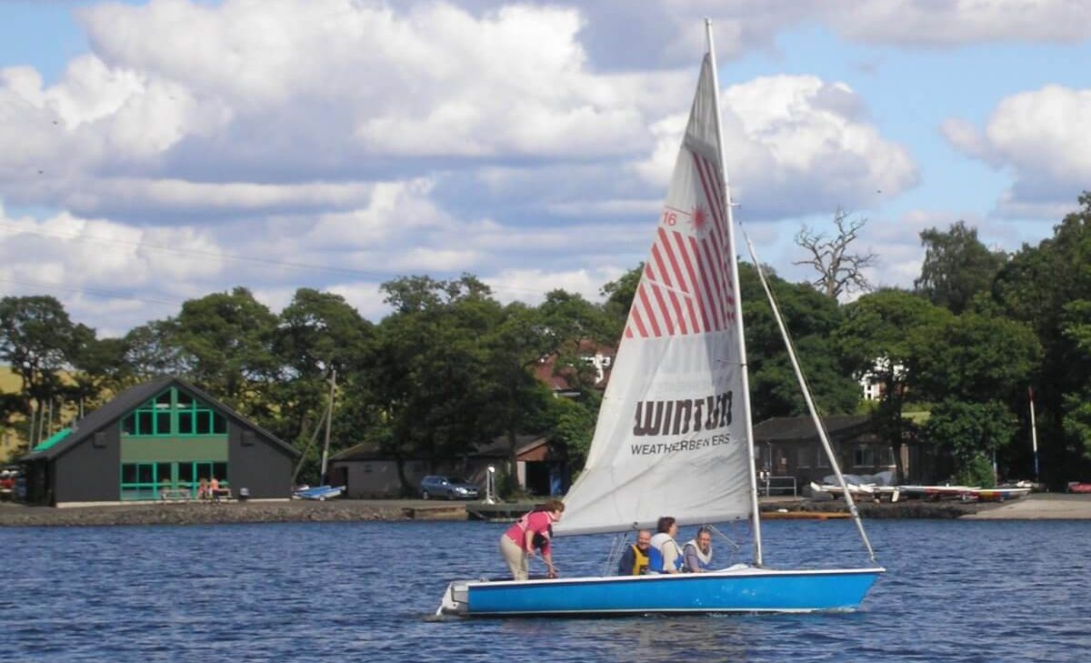Bardowie Sailing Club on Bardowie Loch
