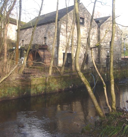 Gavin's Mill on the Allander River in Milngavie