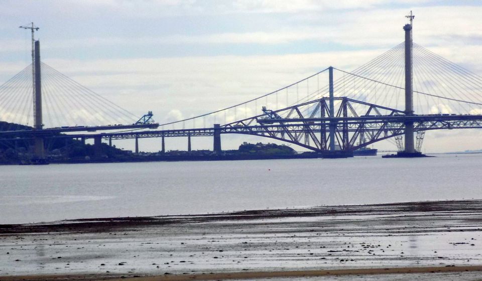 Forth Bridges from Blackness Castle