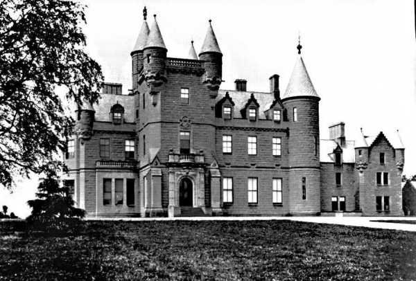 Buchanan Castle in the 1890s