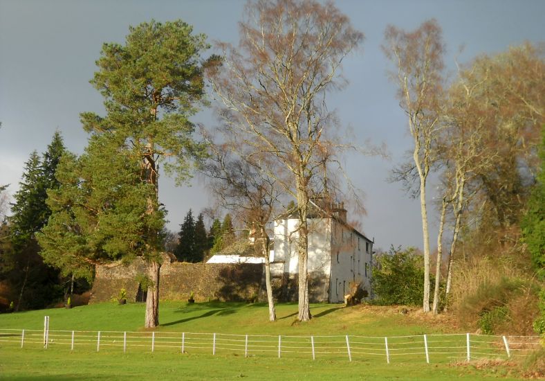 Clubhouse of the Buchanan Castle Golf Club