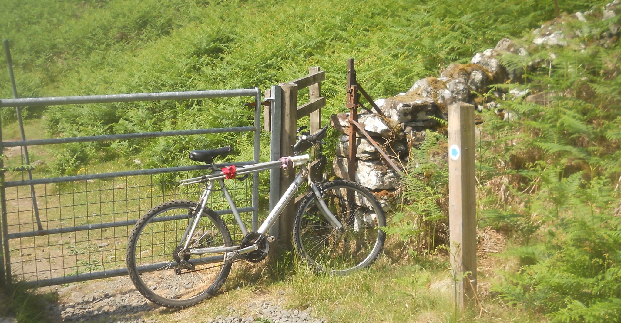 Gate on the Rob Roy Way