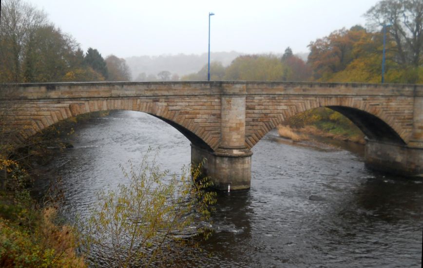 Road Bridge over the River Clyde at Garrion