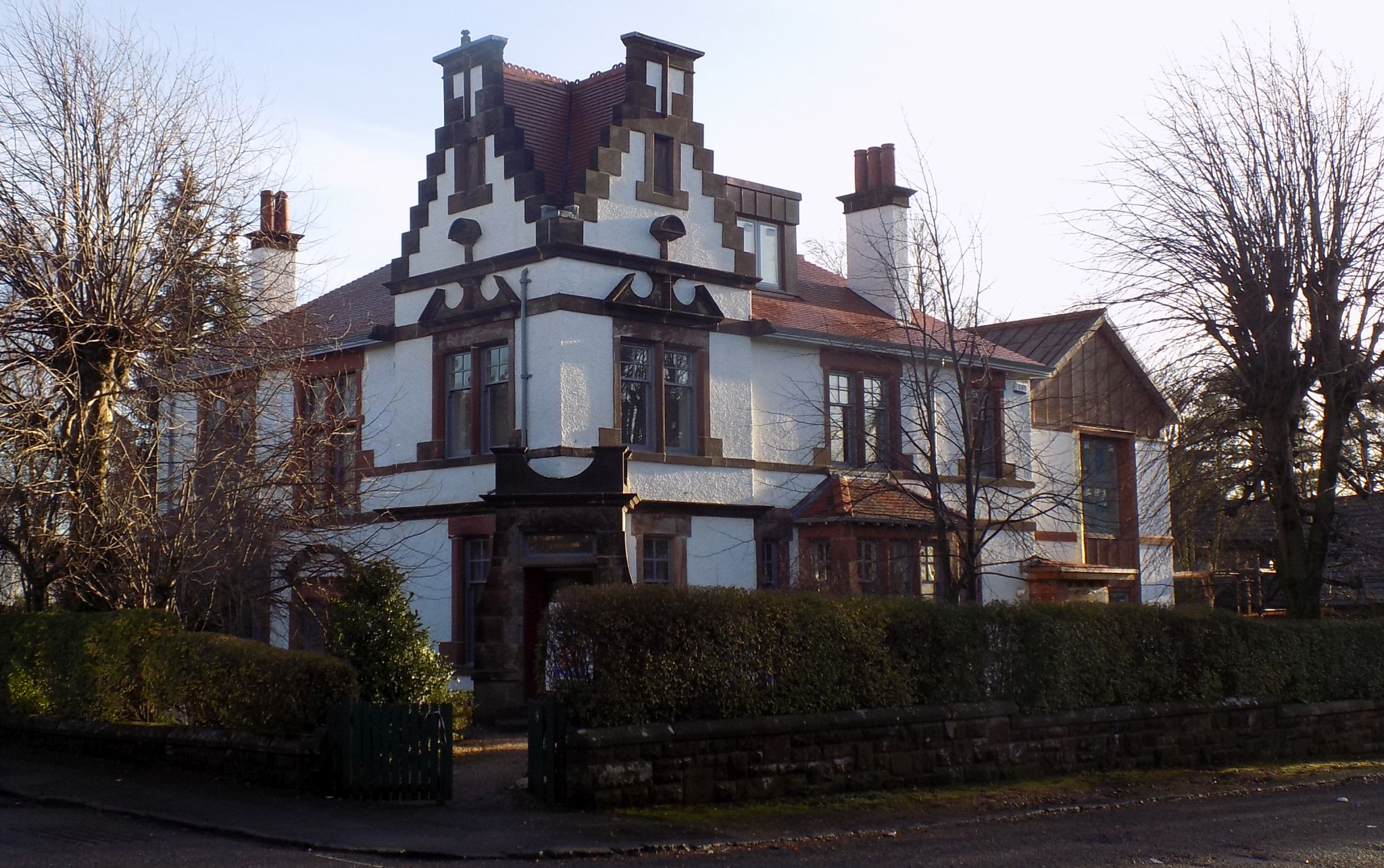 Victorian Villa in Thorn Road part of the Conservation Area of Bearsden