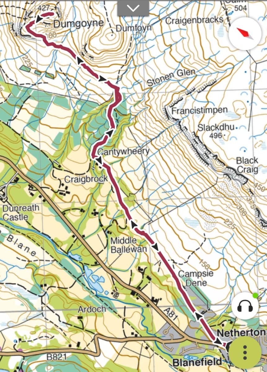 Map of Pipe Track