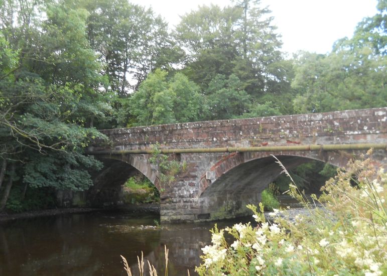 The A875 Road Bridge over the Endrick Water