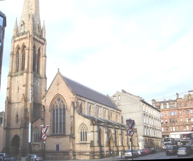 Renfield St Stephens Church in Bath Street, Glasgow