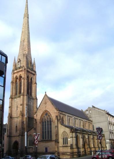 Renfield St Stephens Church in Bath St, Glasgow