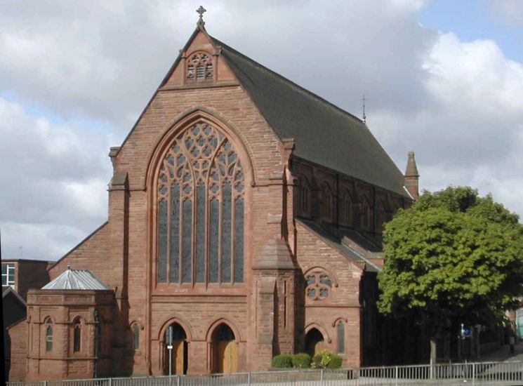 St. Patrick's Church in Anderston District of Glasgow