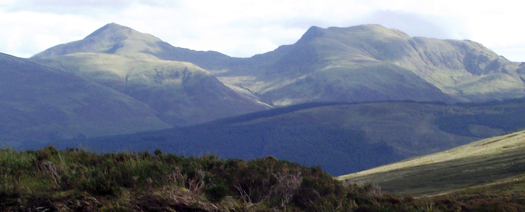 Ben Vorlich and Stuc a'Chroin from Glen Kendrum