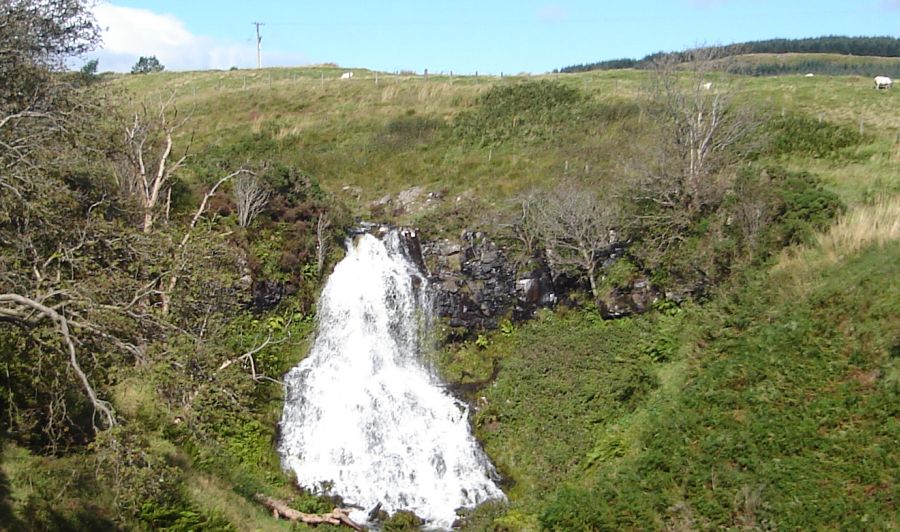 Grey Mare's Tail Waterfall on Jaw Burn
