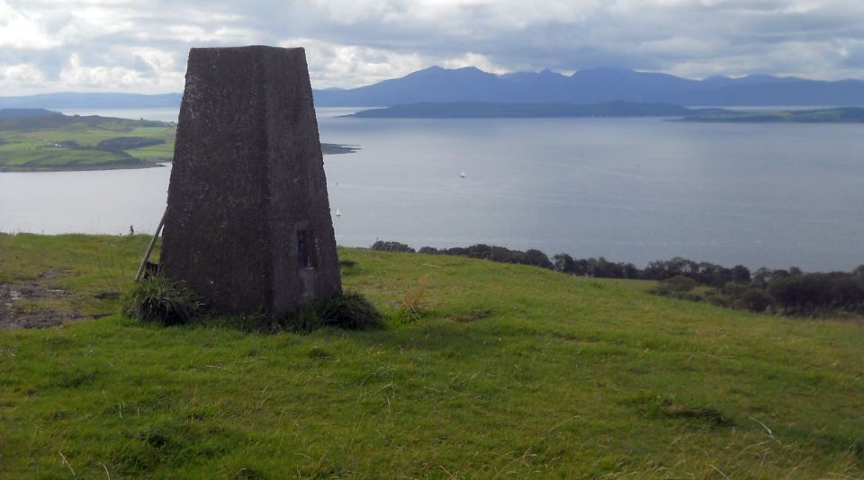 Isle of Arran from Knock Hill