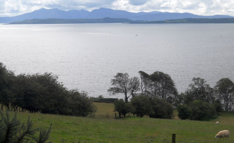 Isle of Arran from Red Road