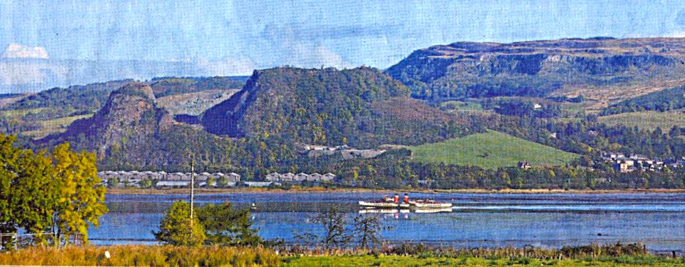 River Clyde and Dumbuck Crags
