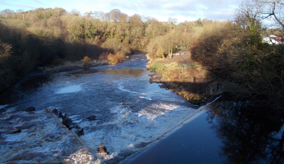 River Avon from Millheugh Bridge in Larkhall