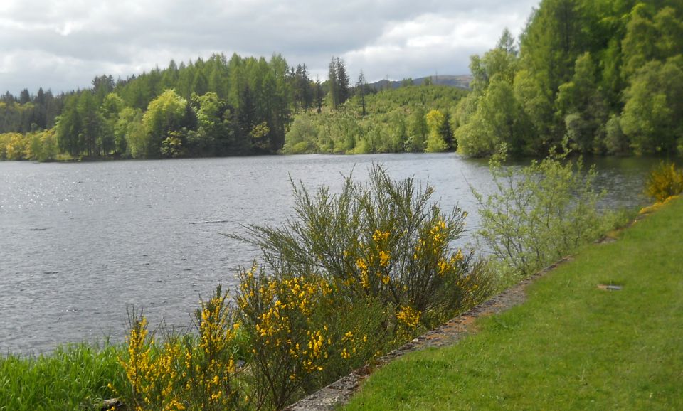 Dam at head of Loch Drunkie