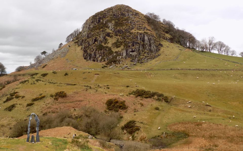 Loudoun Hill from "Spirit of Scotland" monument