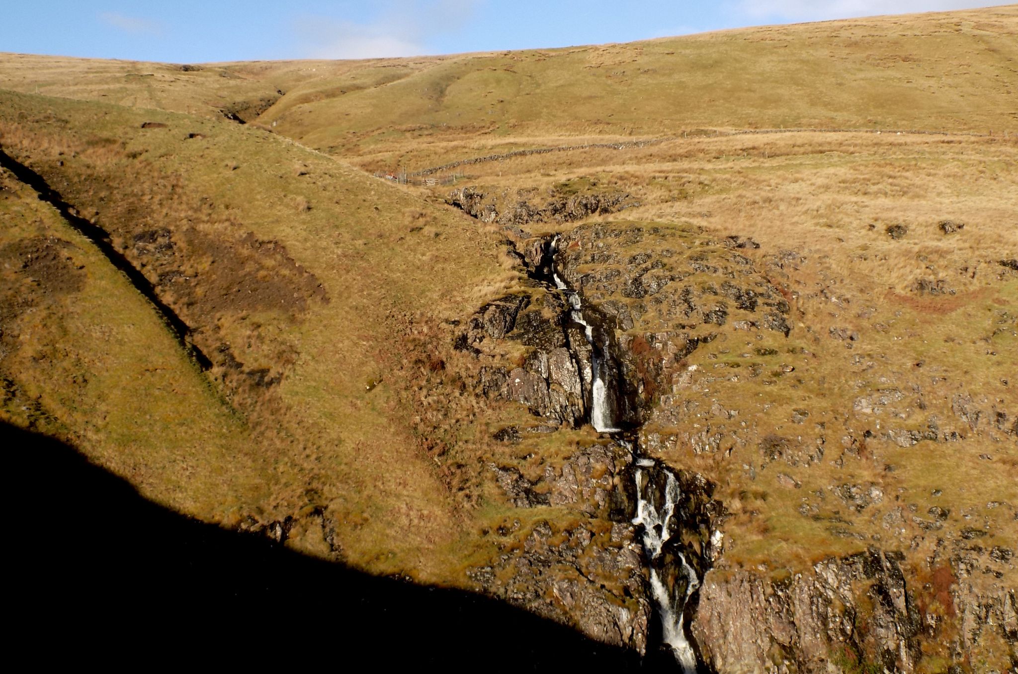 Waterfall in Corrie Burn Glen