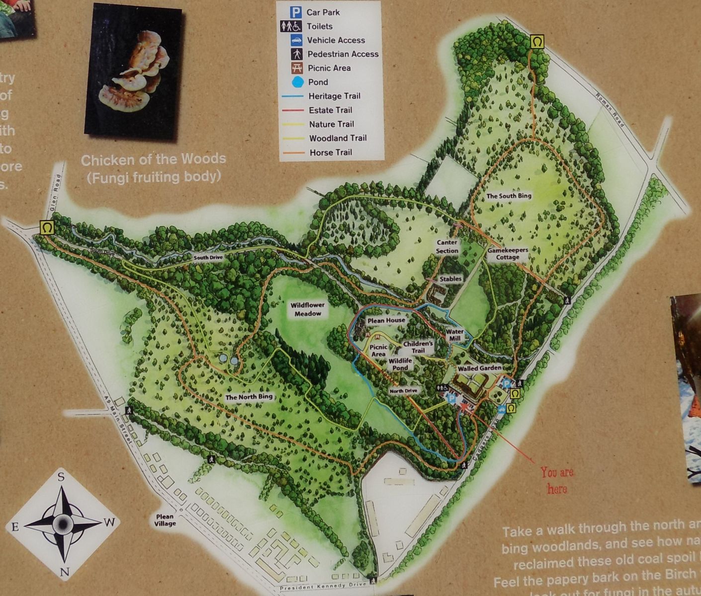 Map of Plean Park
