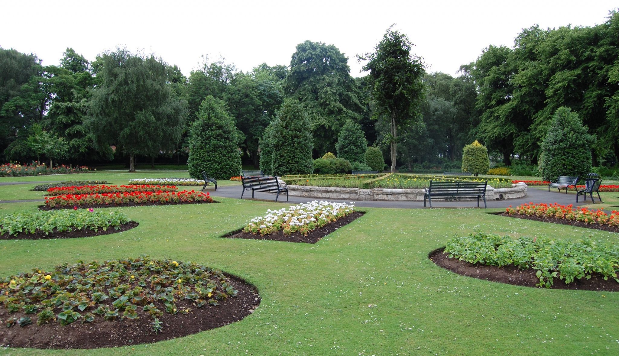 Flower Beds in Maxwell Park