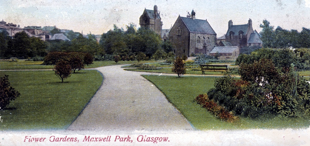Old postcard of Maxwell Park