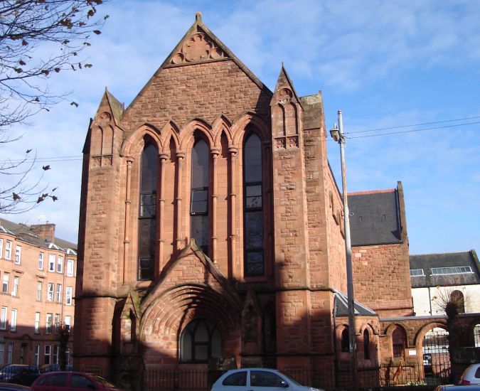 Church in Queen's Drive in South Side of Glasgow