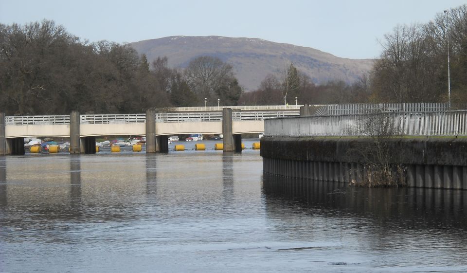 Marina on River Leven at Balloch