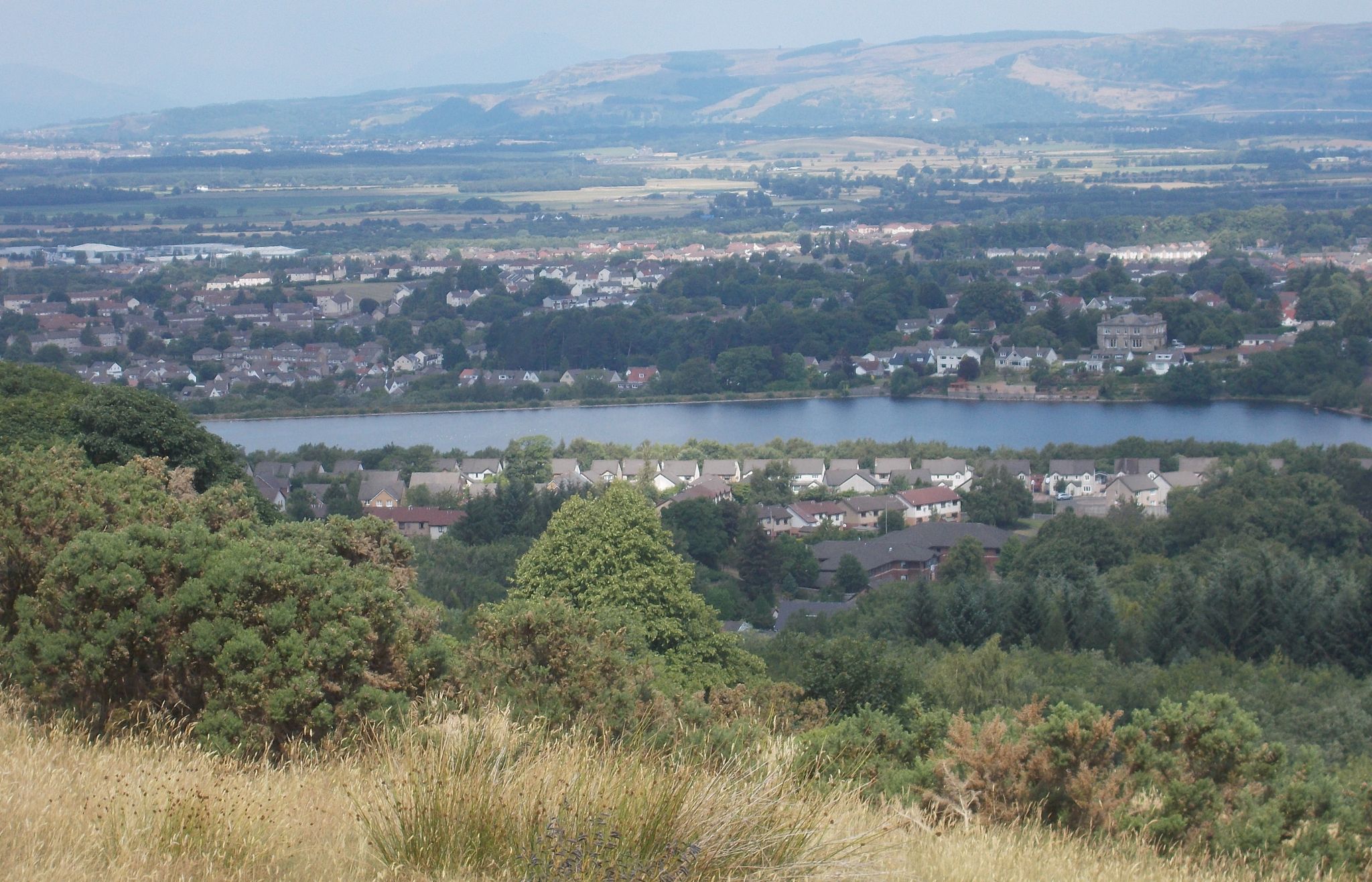 Stanely Reservoir in Paisley from Robertson Park