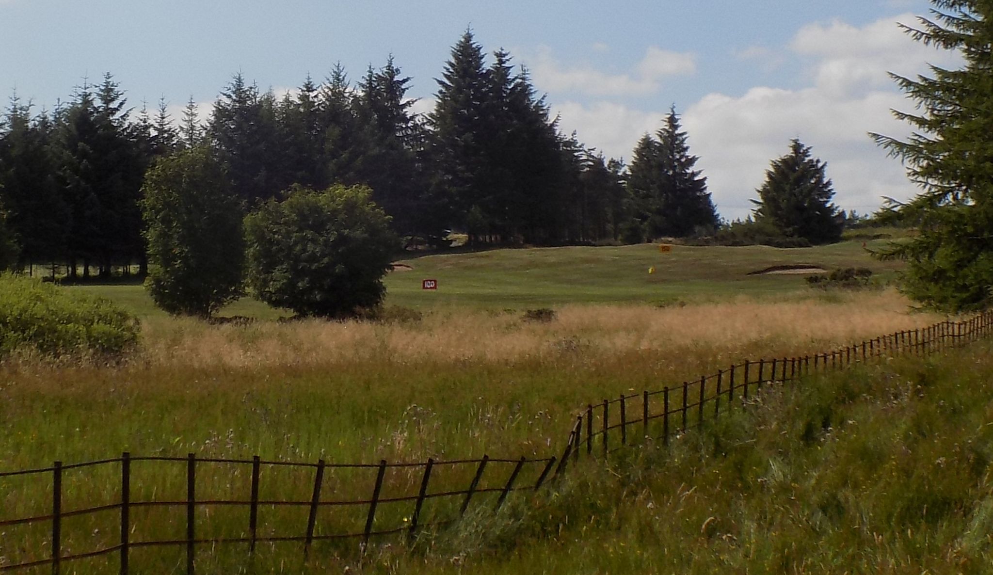 Paisley Golf Course alongside Gleniffer Braes Country Park