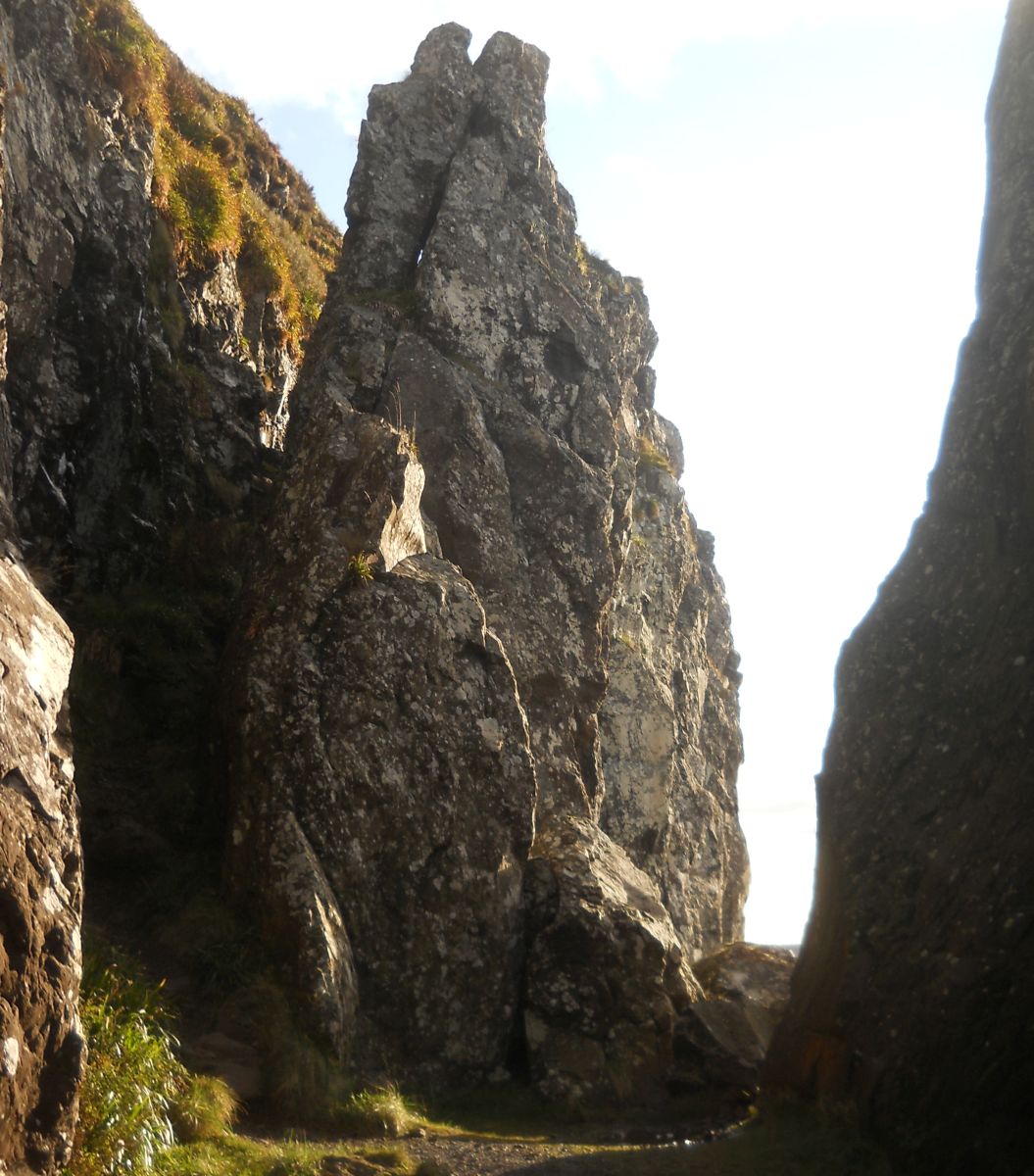 Rock pinnacle at the Whangie