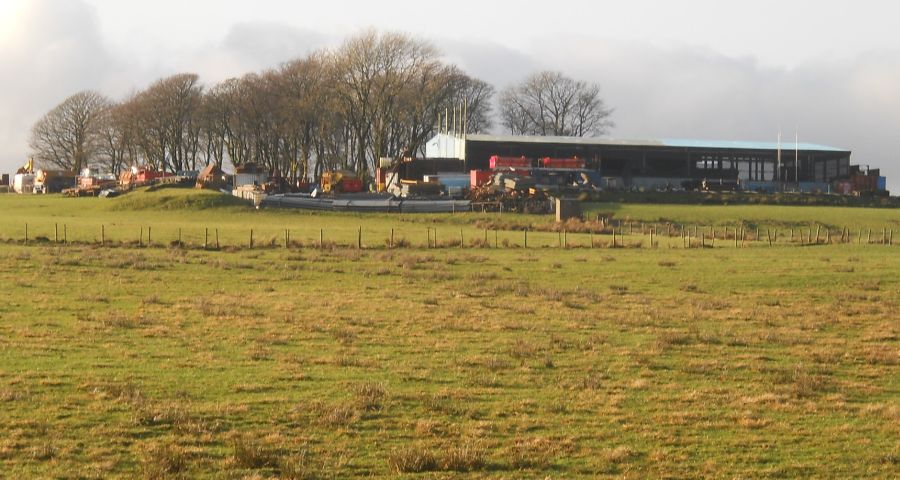 Lochgoin Farm at Whitelee Windfarm