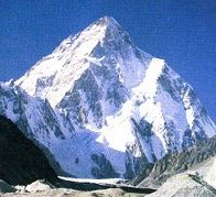 K2 in Pakistan -- second highest summit in Asia and the World